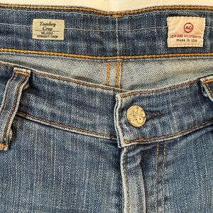AG tomboy crop jeans 32